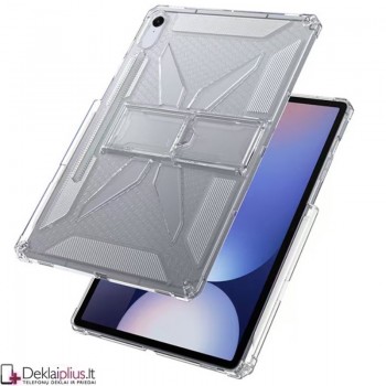 Skaidrus smūgiams atsparus dėklas su rašiklio dėklu (Samsung Galaxy Tab S10 Fe Plus)